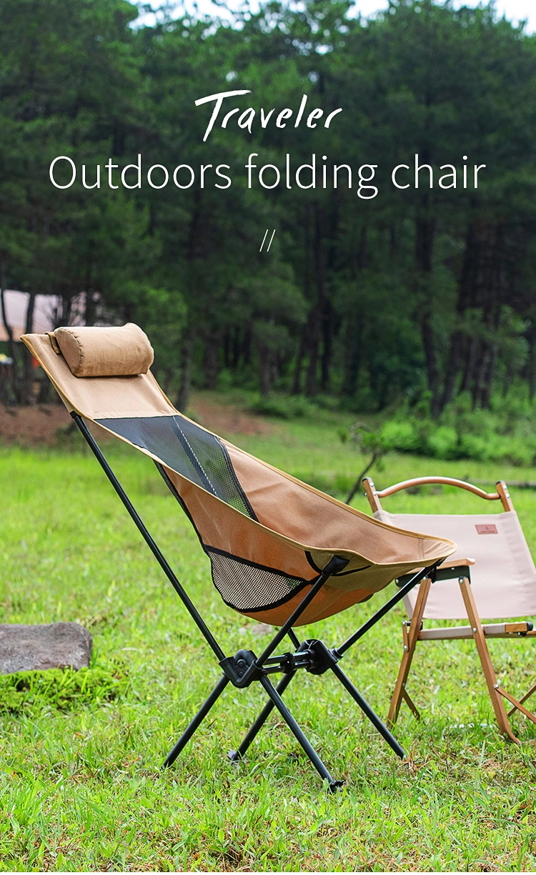 Foldable Beach Chairs Camping Moon Chair Outdoor Furniture
