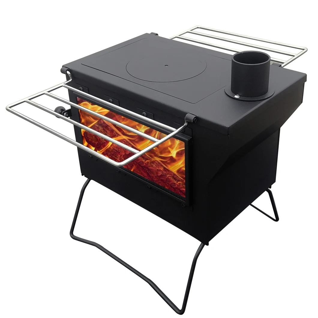 Cubic Portable Lightweight Cooking Stove for Camping