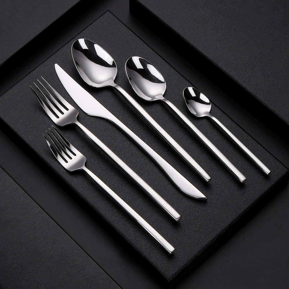 Restaurant Flatware Set Stainless Steel Gold, PVD Titanium Plated Gold Spoons, Gold Cutlery