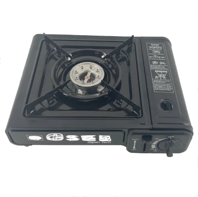 Propane Butane Stove Portable Lightweight Gas Camping Stove with Plastic Box
